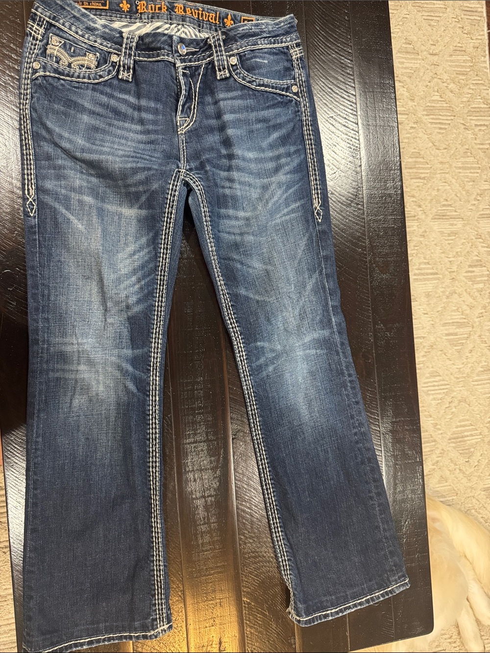 Rock Revival Women's Dark Wash Bootcut Jeans